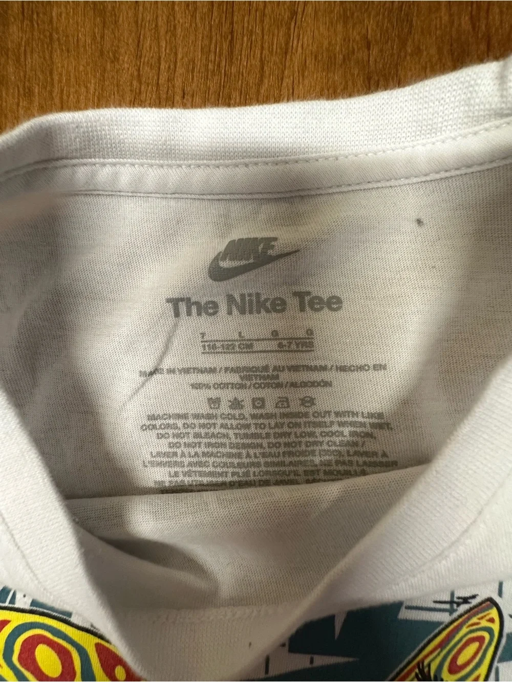 Nike white tee